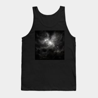 Cosmic Canvas: Whimsical Art Prints Featuring Abstract Landscapes, Galactic Wonders, and Nature-Inspired Delights for a Modern Space Adventure! Tank Top